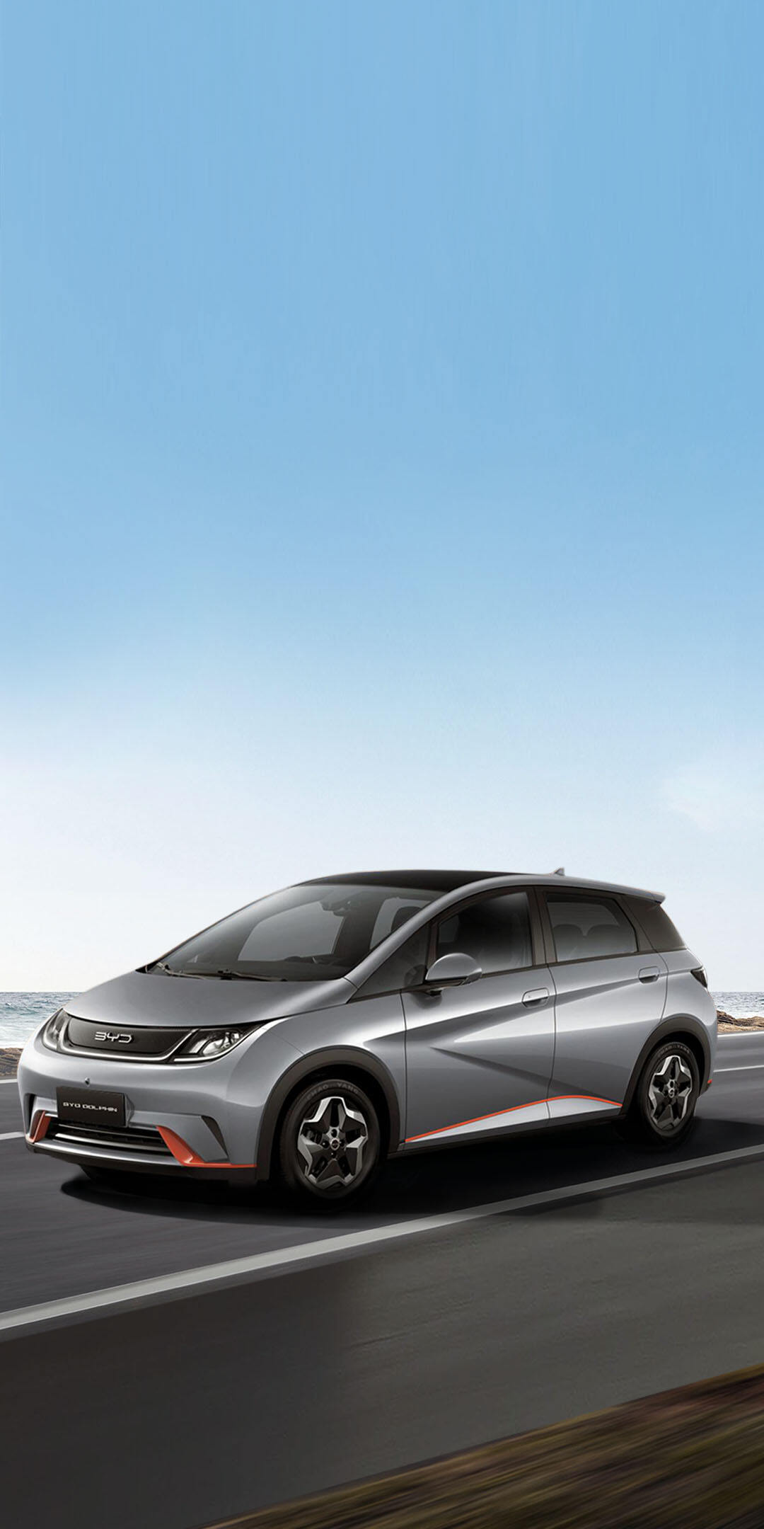 BYD Dolphin visto de frente